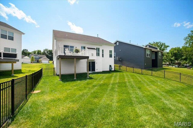 111 Creek Haven Ct, Lake St Louis, MO 63367 - view of rear view of house