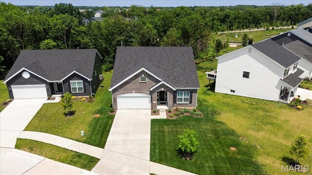 111 Creek Haven Ct, Lake St Louis, MO 63367 - aerial view of property and surrounding area