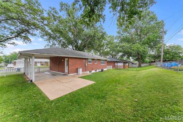 4620 Kramer Dr, Saint Louis, MO 63123 - view of fenced yard
