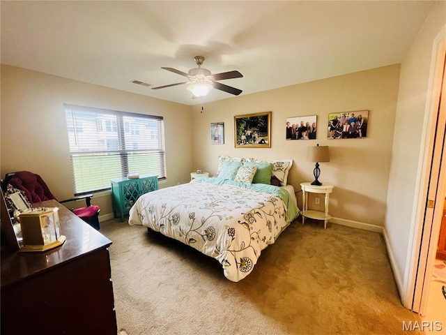 305 Hawk Nest Ct, Union, MO 63084 - bedroom with carpet and ceiling fan