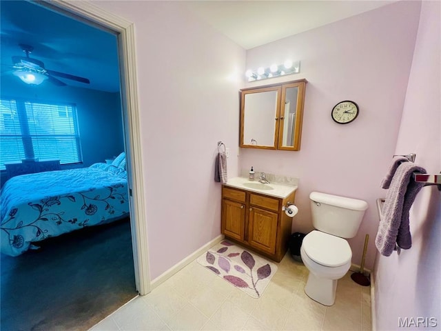 305 Hawk Nest Ct, Union, MO 63084 - ensuite bathroom featuring vanity and ceiling fan