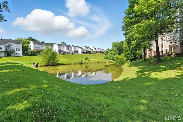 3425 Country Stone Manor Dr Unit G, Valley Park, MO 63088 - view of home's community with a residential view, a water view, and a yard