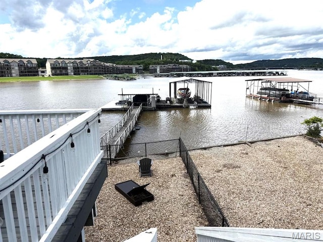 63 Rock Dove Ln, Camdenton, MO 65020 - dock with a water view