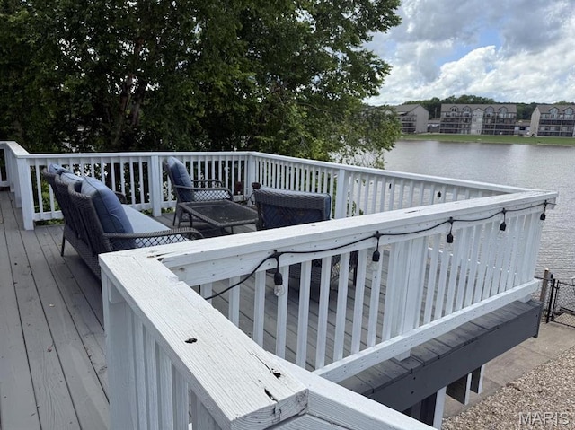 63 Rock Dove Ln, Camdenton, MO 65020 - deck with a water view