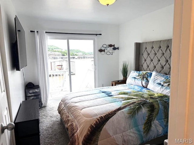 63 Rock Dove Ln, Camdenton, MO 65020 - carpeted bedroom featuring access to outside