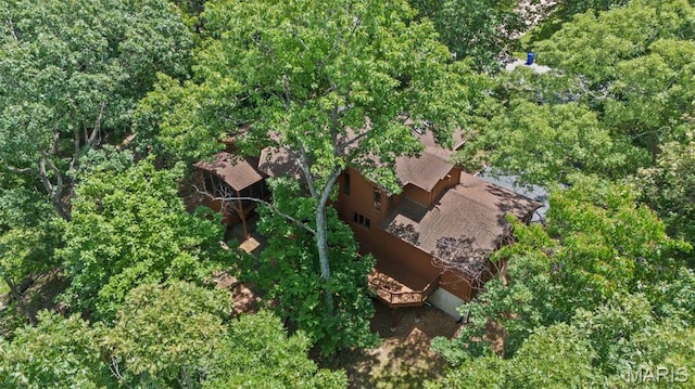 1509 Redbriar Dr, High Ridge, MO 63049 - aerial view of property and surrounding area