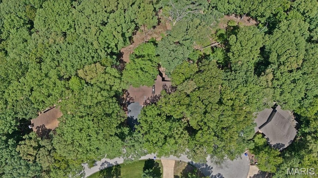 1509 Redbriar Dr, High Ridge, MO 63049 - aerial view of property and surrounding area