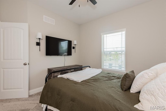 509 Spruce Hollow Ct, Wentzville, MO 63385 - carpeted bedroom featuring baseboards and a ceiling fan