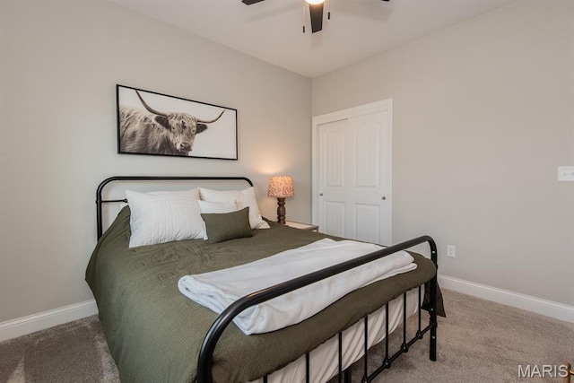 509 Spruce Hollow Ct, Wentzville, MO 63385 - bedroom featuring carpet floors and a ceiling fan