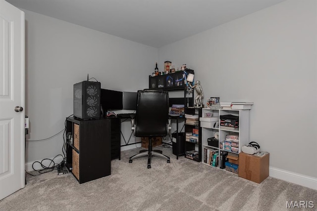 509 Spruce Hollow Ct, Wentzville, MO 63385 - carpeted office space with baseboards
