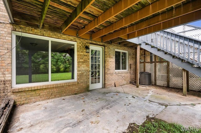 104 Britanna Dr, Swansea, IL 62226 - view of patio featuring stairs