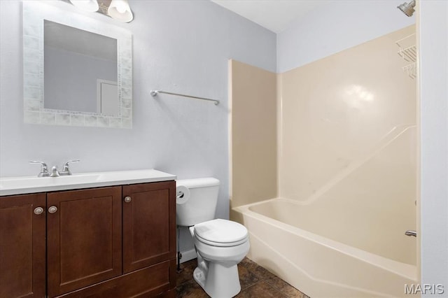 104 Britanna Dr, Swansea, IL 62226 - full bathroom featuring vanity and shower / bath combination