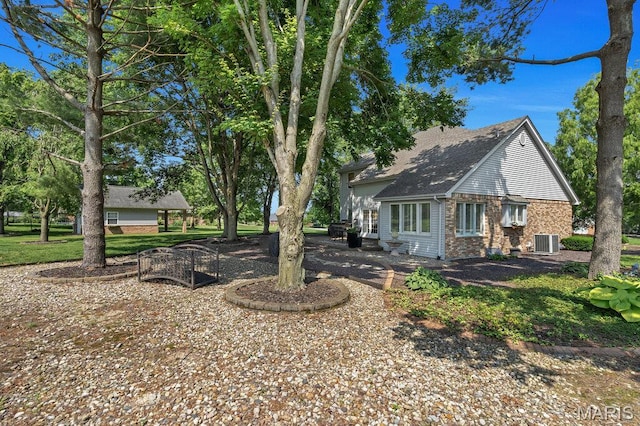 108 Lucys Lndg, Waterloo, IL 62298 - view of front facade featuring brick siding and a shingled roof