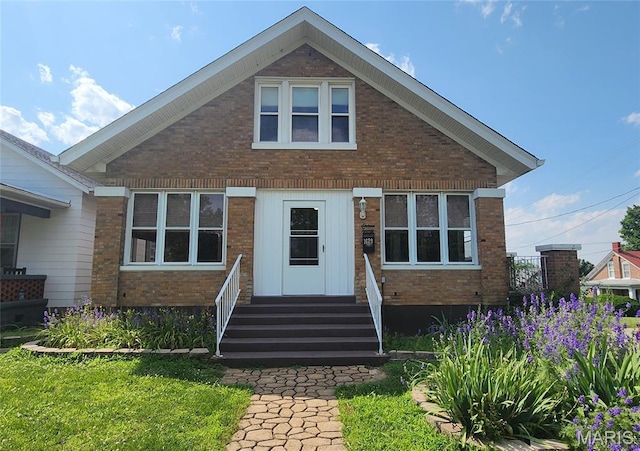 1629 Swanwick St, Chester, IL 62233 - view of front of home with entry steps and brick siding