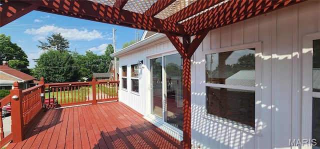 1629 Swanwick St, Chester, IL 62233 - deck with a pergola
