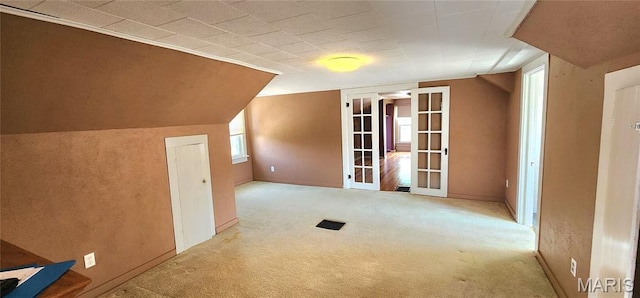 1629 Swanwick St, Chester, IL 62233 - bonus room featuring carpet flooring and french doors