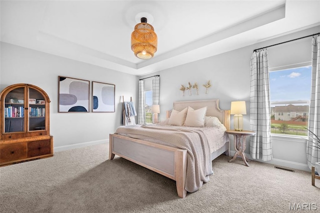 932 Colebrook Ct, Lake St Louis, MO 63367 - bedroom with a raised ceiling and carpet
