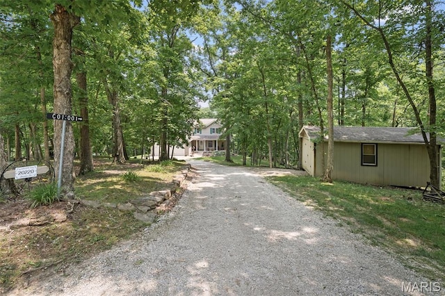 20220 Inverness Dr, Marthasville, MO 63357 - view of dirt / gravel driveway