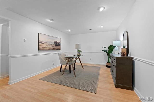 12330 Cape Cod Dr, Creve Coeur Township, MO 63146 - office space featuring light wood-style floors and recessed lighting
