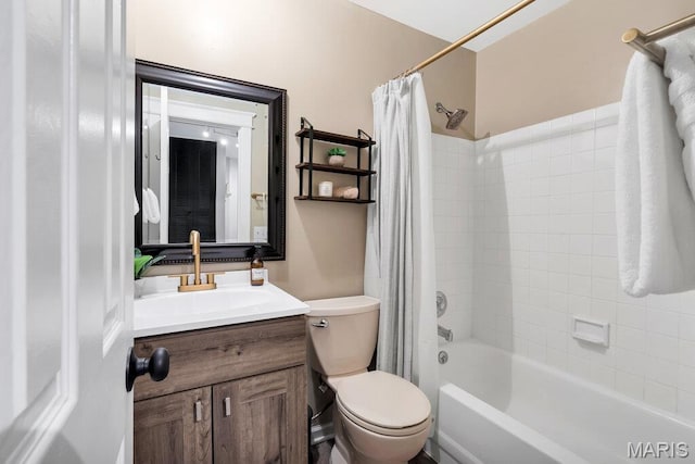 5858 Nina Pl # 1W, Saint Louis, MO 63112 - full bath featuring vanity and shower / bathtub combination with curtain