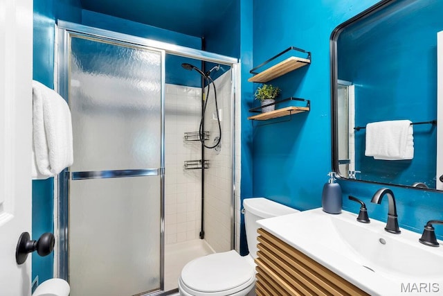 5858 Nina Pl # 1W, Saint Louis, MO 63112 - bathroom featuring a stall shower and vanity