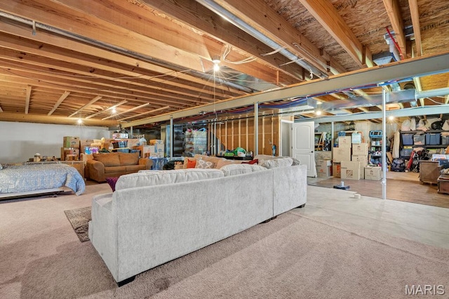 144 Wilmer Valley Dr, Wentzville, MO 63385 - view of unfinished basement