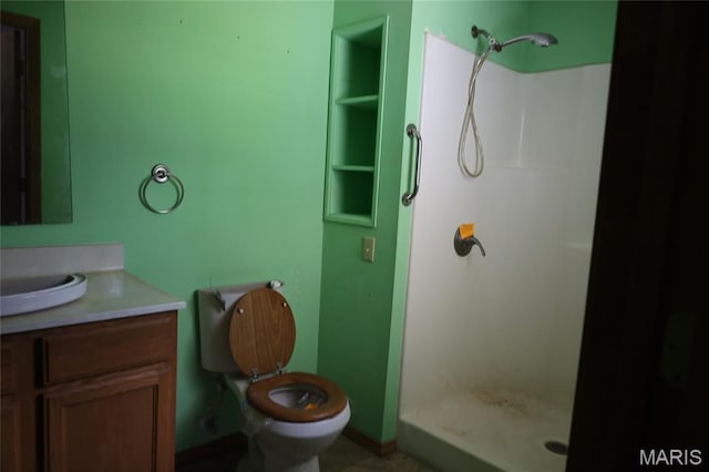 1820 Doris Ave, Cahokia, IL 62206 - full bathroom with a shower stall and vanity