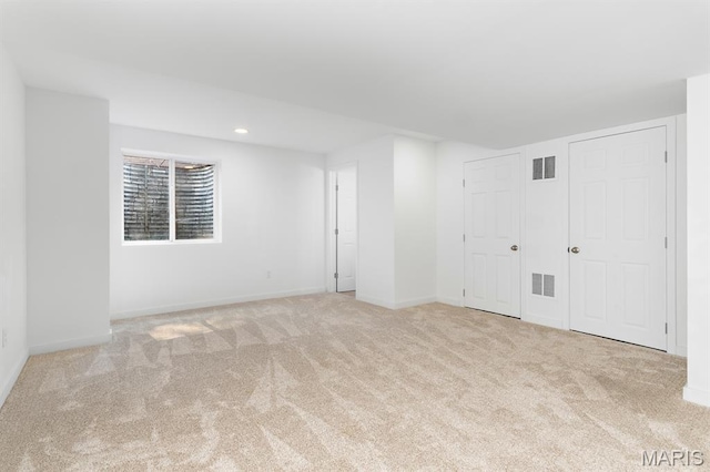 341 Newbridge Way, Ofallon, MO 63368 - unfurnished room featuring carpet flooring and recessed lighting