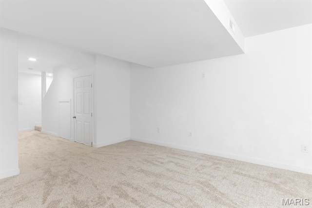 341 Newbridge Way, Ofallon, MO 63368 - carpeted empty room featuring recessed lighting and baseboards