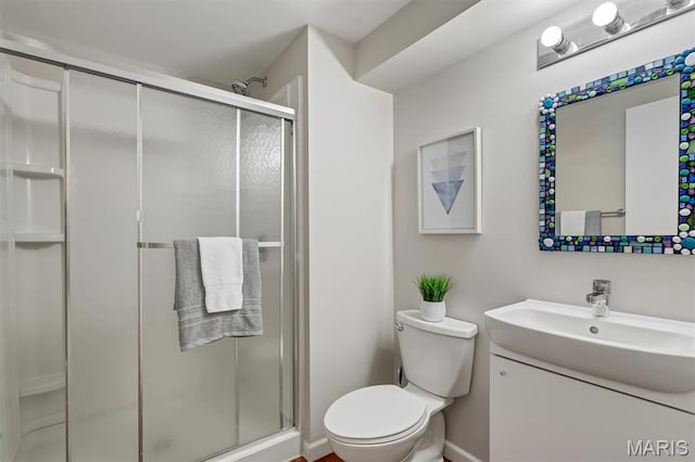 657 Lilac Ave, Webster Groves, MO 63119 - bathroom featuring vanity and a shower stall
