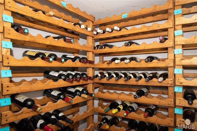 37 Joy Ave, Webster Groves, MO 63119 - view of wine area