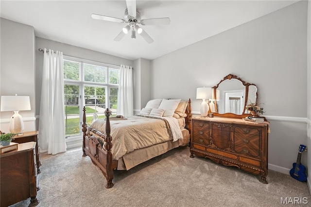 17 Eagles Way Ln, Lake St Louis, MO 63367 - carpeted bedroom with a ceiling fan