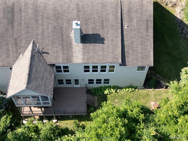 4485 Killdeer Dr, Augusta, MO 63332 - view from above of property