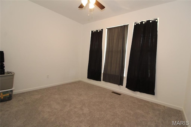 241 Dell View Dr, Arnold, MO 63010 - carpeted spare room with a ceiling fan and baseboards