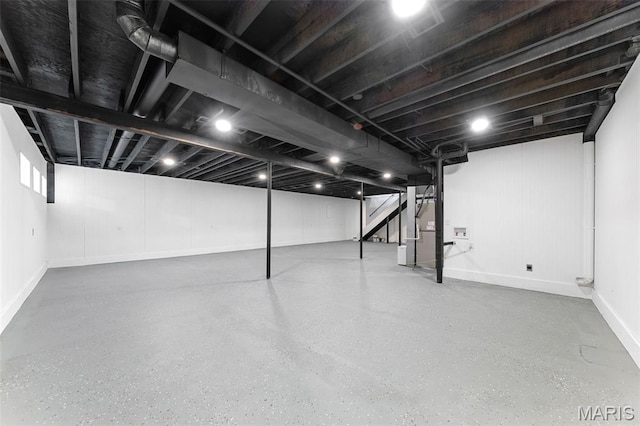 2019 San Pedro Dr, Arnold, MO 63010 - finished basement with baseboards and stairway