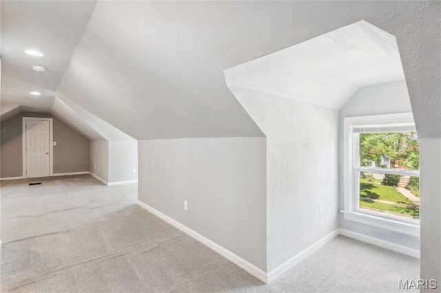 6838 Raymond Ave, Saint Louis, MO 63130 - bonus room with vaulted ceiling and carpet floors