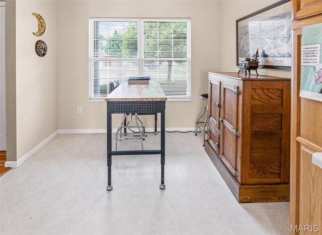 643 Titan Dr, Ofallon, IL 62269 - office area featuring light flooring