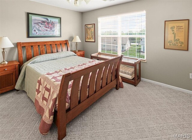 643 Titan Dr, Ofallon, IL 62269 - bedroom with carpet floors