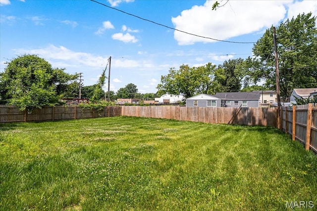 8505 Church Bell Ln, Jennings, MO 63136 - view of fenced backyard