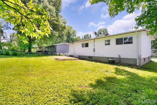 1715 Hudson Rd, Dellwood, MO 63136 - rear view of property with a fenced backyard