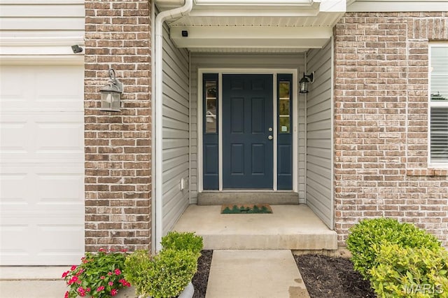 17458 Wyman Ridge Dr, Eureka, MO 63025 - doorway to property with brick siding