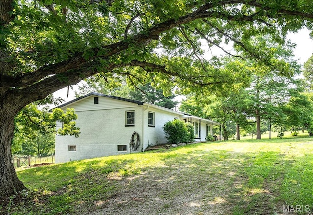 12310 State Route Hh, Rolla, MO 65401 - view of side of property with brick siding