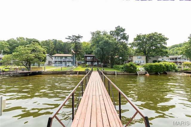 1527 Resorts Rd, Camdenton, MO 65020 - dock area with a water view