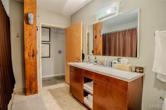 721 17th St Unit 207, Saint Louis, MO 63102 - bathroom featuring vanity and tile patterned flooring