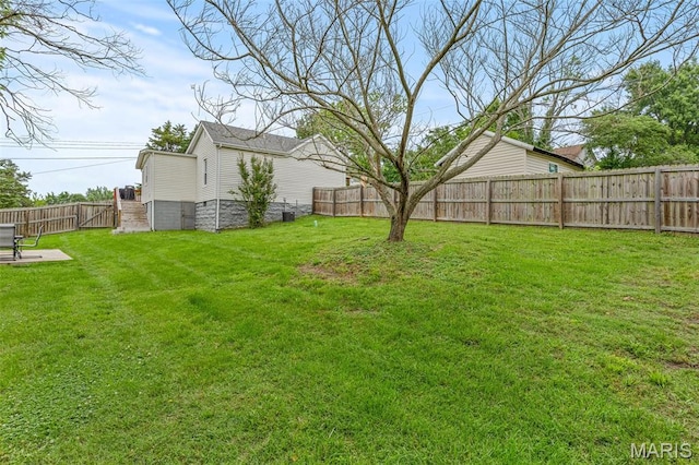 302 Bogy St, De Soto, MO 63020 - view of fenced backyard