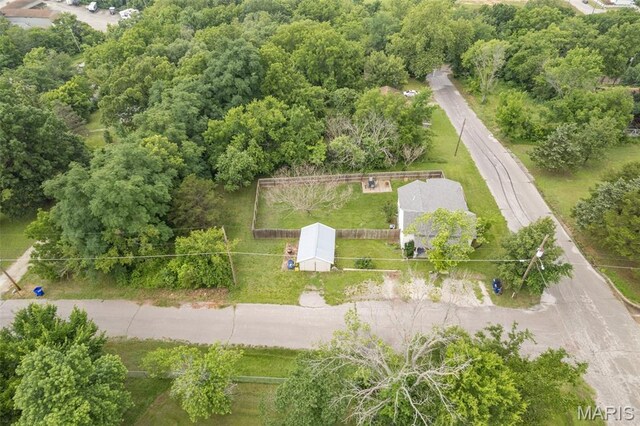 302 Bogy St, De Soto, MO 63020 - aerial view
