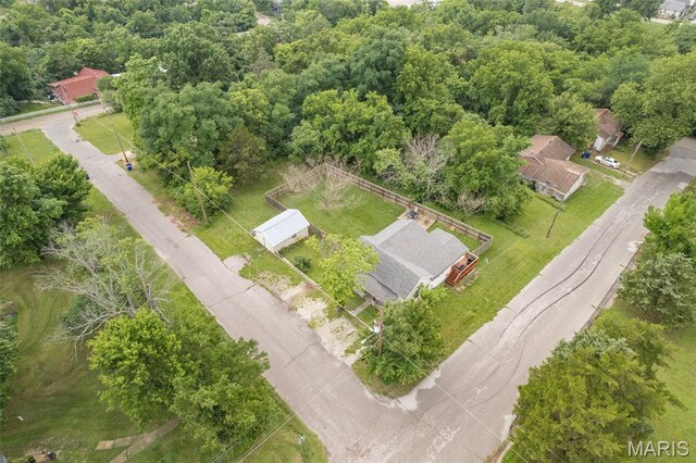 302 Bogy St, De Soto, MO 63020 - aerial view