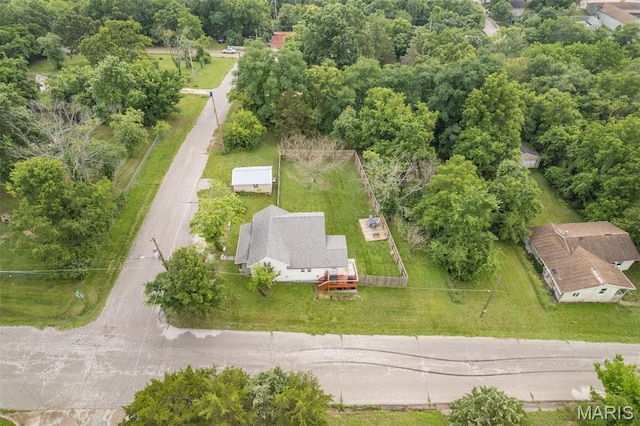 302 Bogy St, De Soto, MO 63020 - view from above of property