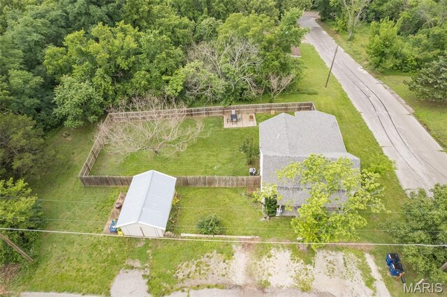 302 Bogy St, De Soto, MO 63020 - view from above of property