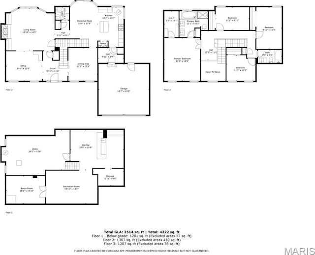 3038 Woodbridge Creek Dr, Saint Louis, MO 63129 - view of home floor plan
